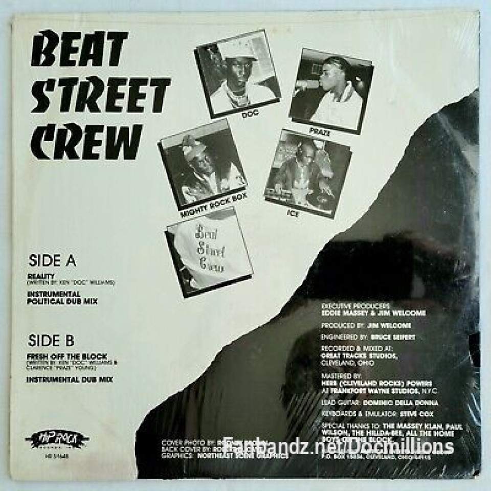 1985 my first album beat Street crew fresh off The block